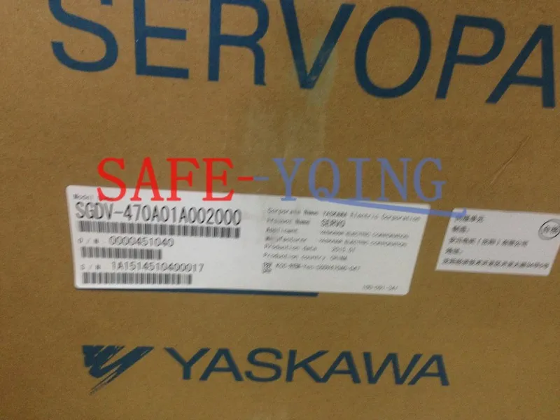 Сервопривод Yaskawa SGDV-470A01A002000