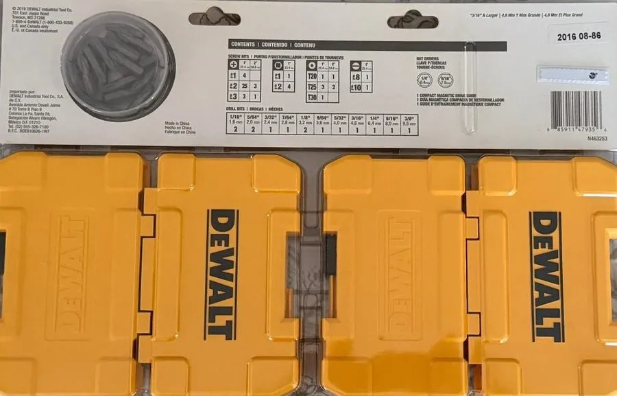 Режущий инструмент Dewalt Drill/Drive Set DWA2DD68 — фото лота 1