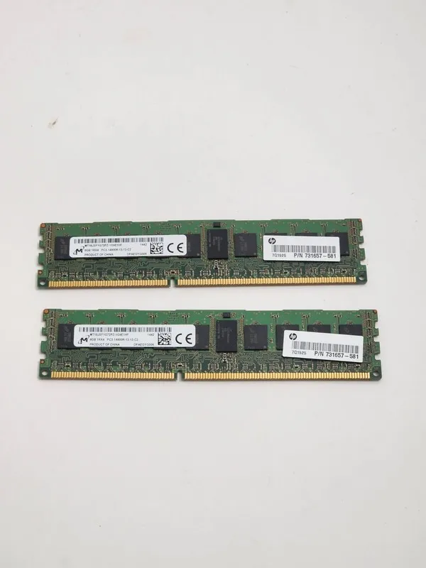 Модуль памяти x Samsung 8GB DDR3-1866 ECC RDIMM HP 731657-581 Server RAM...SBIN