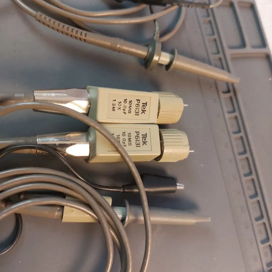 Пробник Lot 2 Tektronix P6131 10x Probe 2400 Oscilloscope Instructions VG
