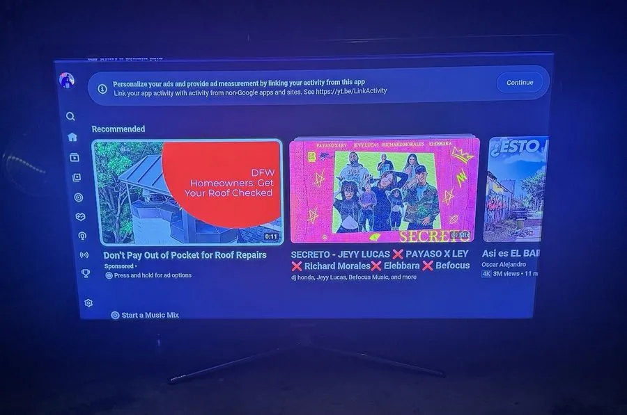 Сервер RARE Samsung 55" 1080 3D LED Smart TV UN55C7000 With Remote. Line On Top  — фото лота 2