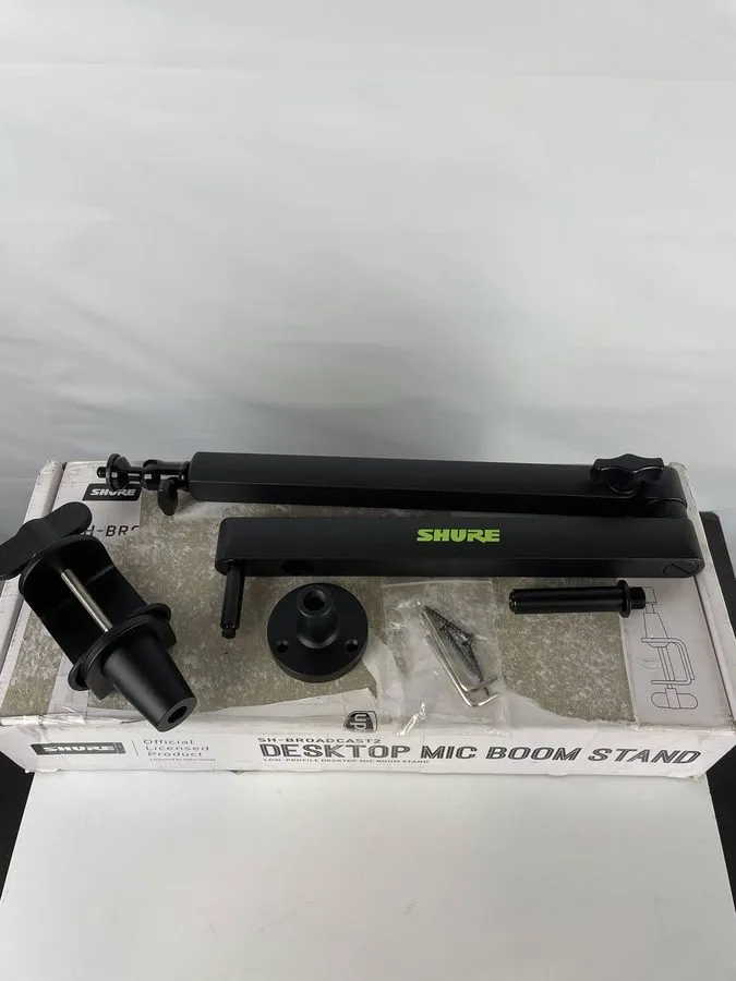 Микрофон Shure by Gator SH-BROADCAST2 Shure Low-Profile Desktop Microphone Boom
