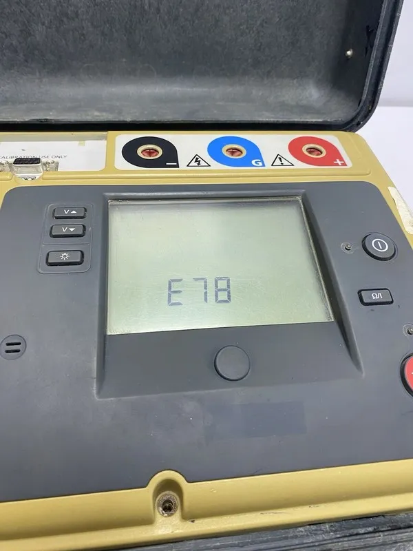 Тестер Megger MIT510/2 5KV Insulation Tester (Error 78)