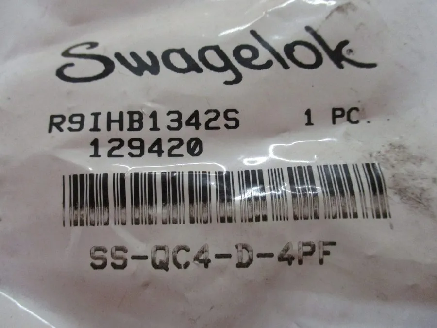 Трубопроводная арматура 5 Swagelok SS-QC4-D-4PF Quick Connects Stem W/ Valve