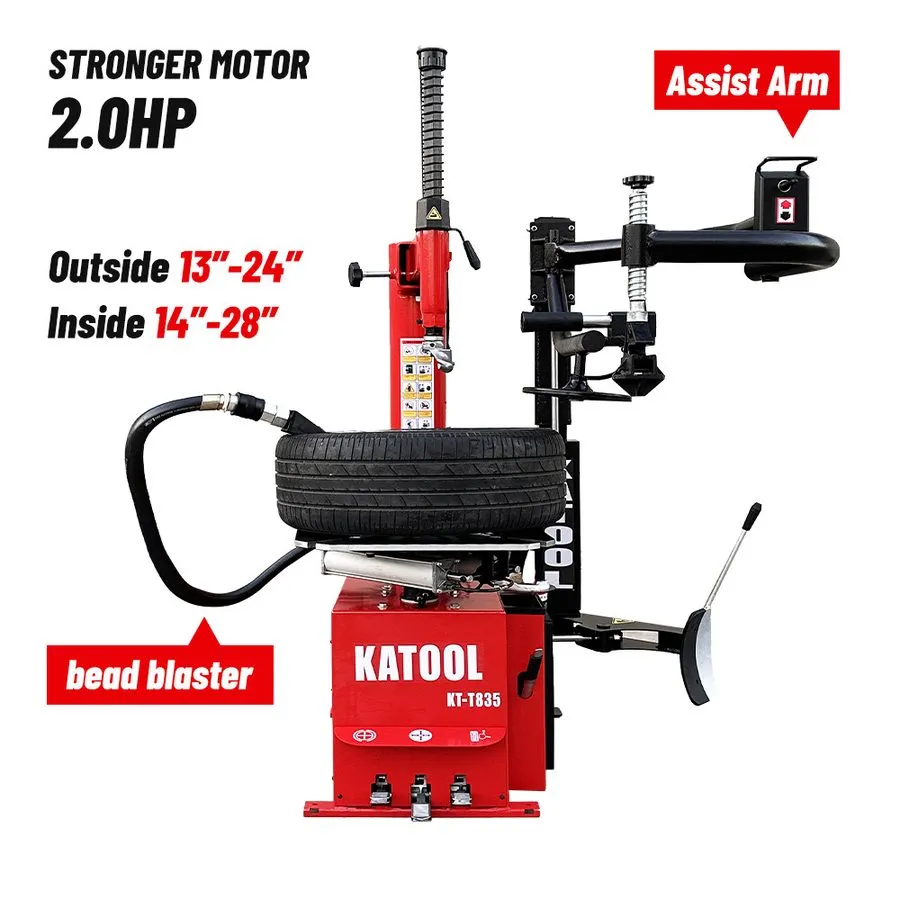 Шиномонтажный станок Motooltech KT-T835/KT-B750 Tire Changer & Wheel Balancer Ga — фото лота 1
