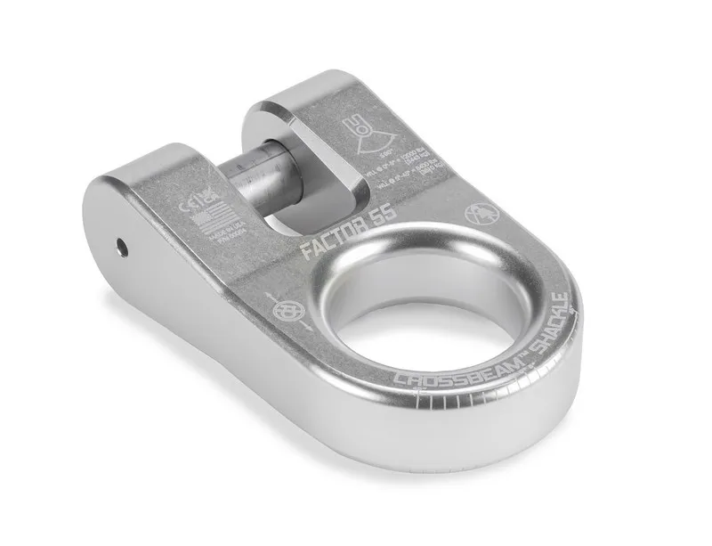 Такелажная скоба Factor 55 00054-05 Crossbeam Shackle Off-Road Recovery Silver