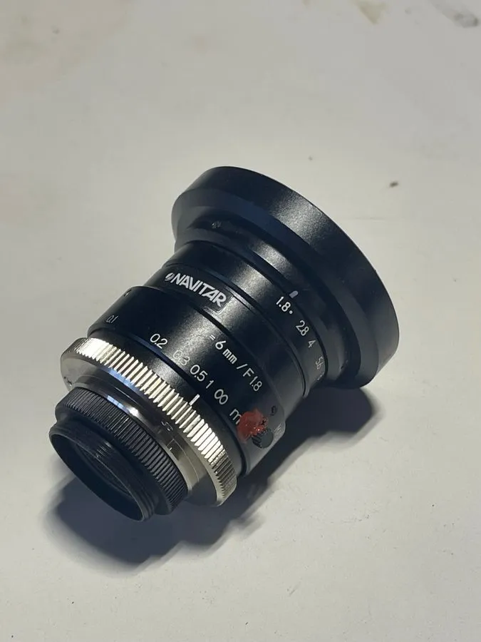 Объектив Machine vision lens c/cs-mount navitar nvm-6M1 6mm f/1.8