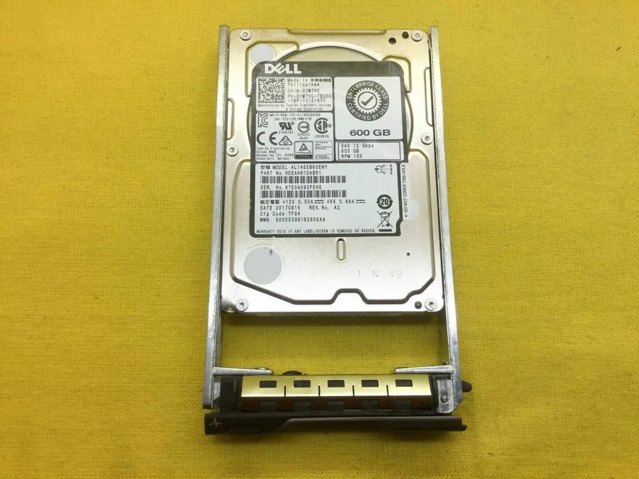Жёсткий диск DELL HARD DRIVE HDD SAS AL14SXB60ENY 2.5" 600GB 12G 15K RPM 1W7HC