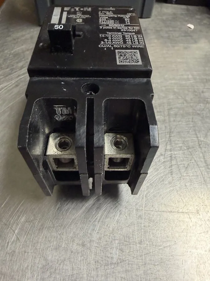 Автоматический выключатель GHB2060~Cutler Hammer GHB2060 60A 2P 277/480V 14KA Ci