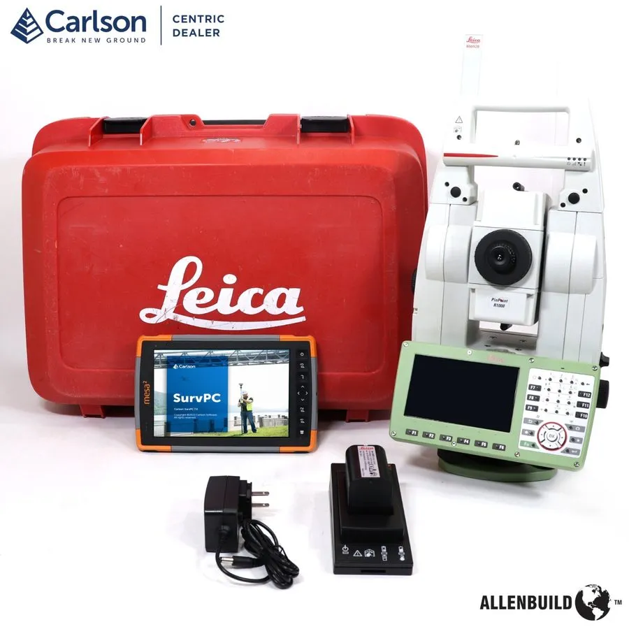 Тахеометр LEICA TS16 1" PinPoint R500 Robotic Total Station With Windows Tablet
