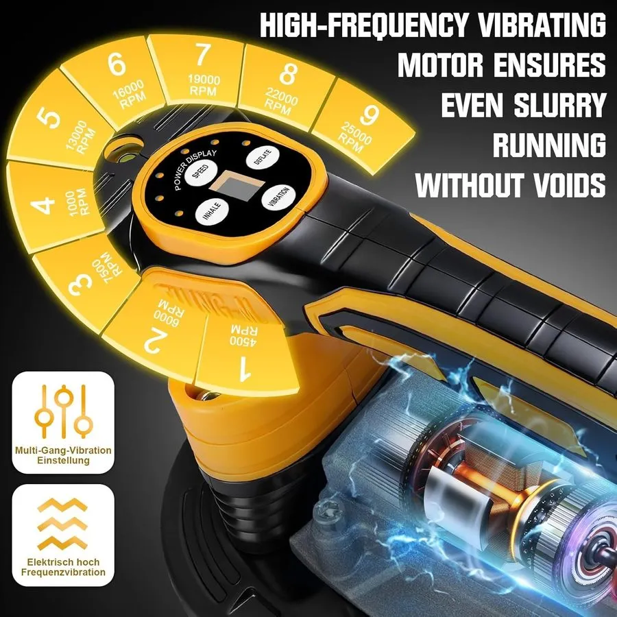 Вакуумная присоска Tile Vibration Tool 250Mm Suction Cup Max 551Lbs/250Kg, Handh — фото лота 2