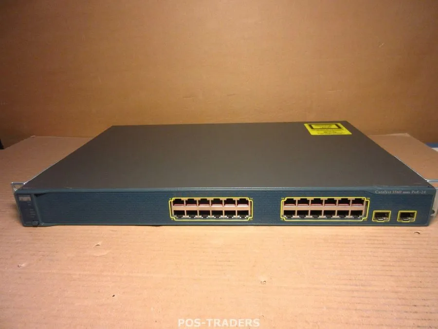 Коммутатор Cisco Catalyst WS-C3560-24PS-S 24-Port 10/100 POE Fast Ethernet Switc