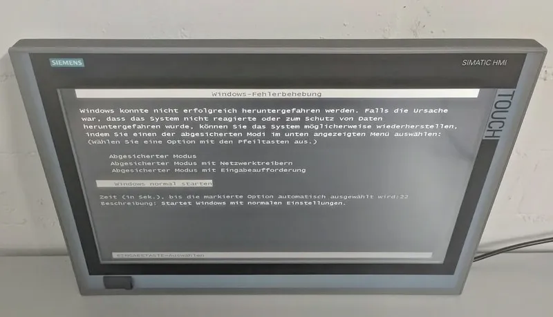 Промышленный компьютер SIEMENS 6AV7240‑3EC07‑0HA0 SIMATIC IPC477D 22" Touch Pane — фото лота 1