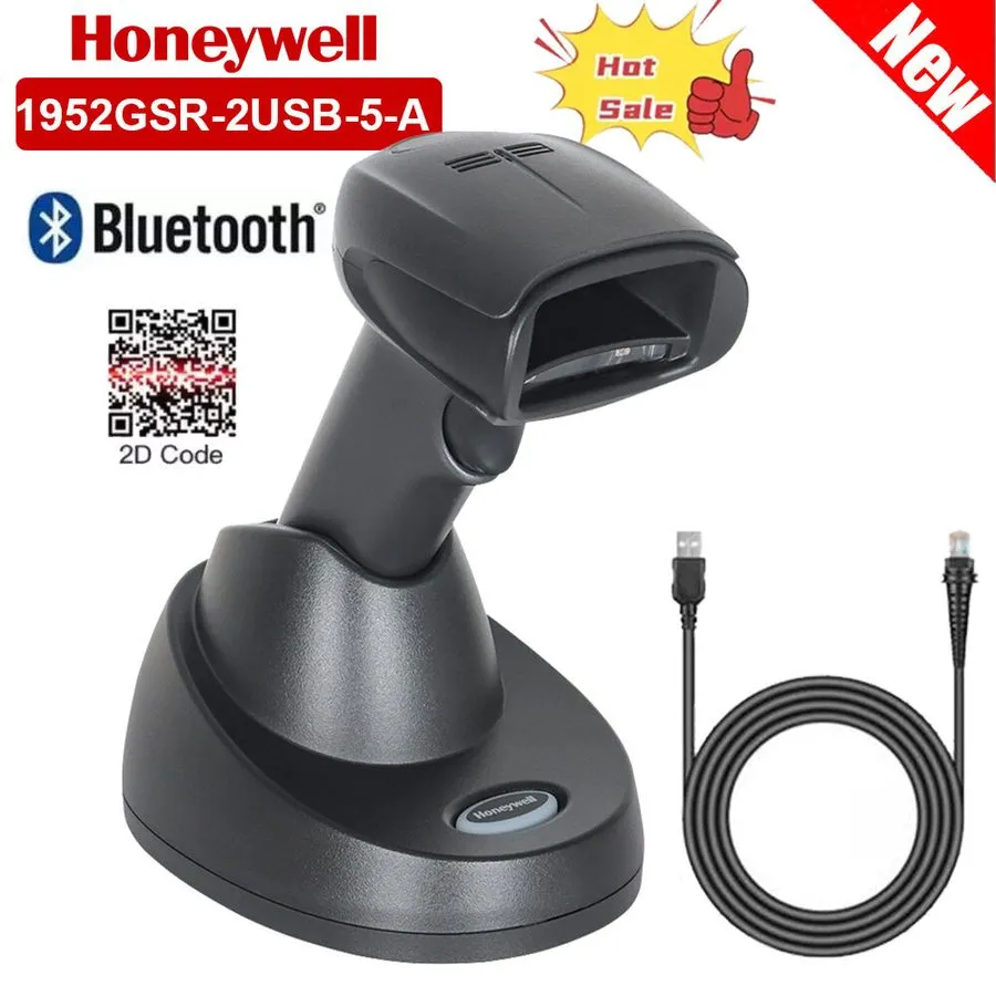 Сканер штрих-кода Honeywell 1952GSR-2USB-5-A Xenon Wireless 2D Imager Barcode Sc