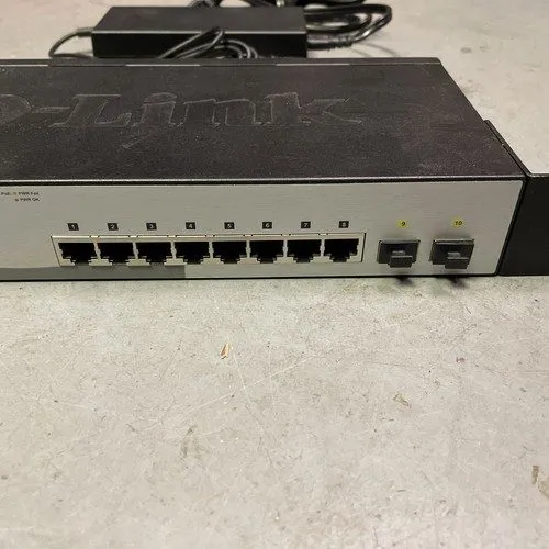 Коммутатор D-Link 10-Port Gigabit Smart Managed PoE+ (65W) Switch [DGS-1210-10P] — фото лота 2