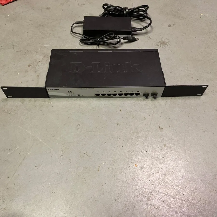 Коммутатор D-Link 10-Port Gigabit Smart Managed PoE+ (65W) Switch [DGS-1210-10P] — фото лота 3