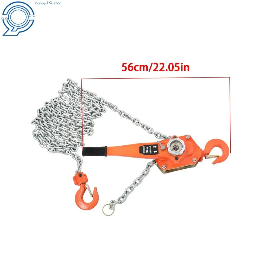 Строп 6600lb Capacity 20ft Manual Lever Block Steel Chain Hoist Wrench Hoist G80