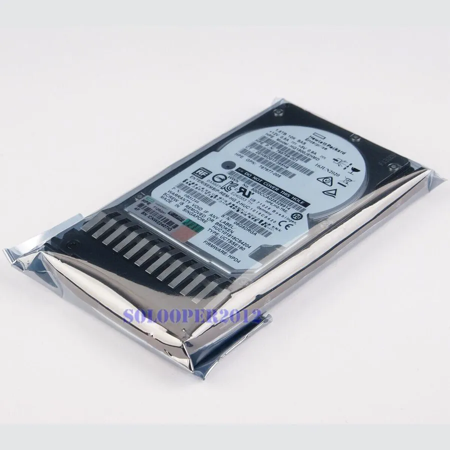 Жёсткий диск HPE J9F49A 787649-001 MSA 1.8TB 12G SAS 10K SFF 2.5IN 512E HDD Hard