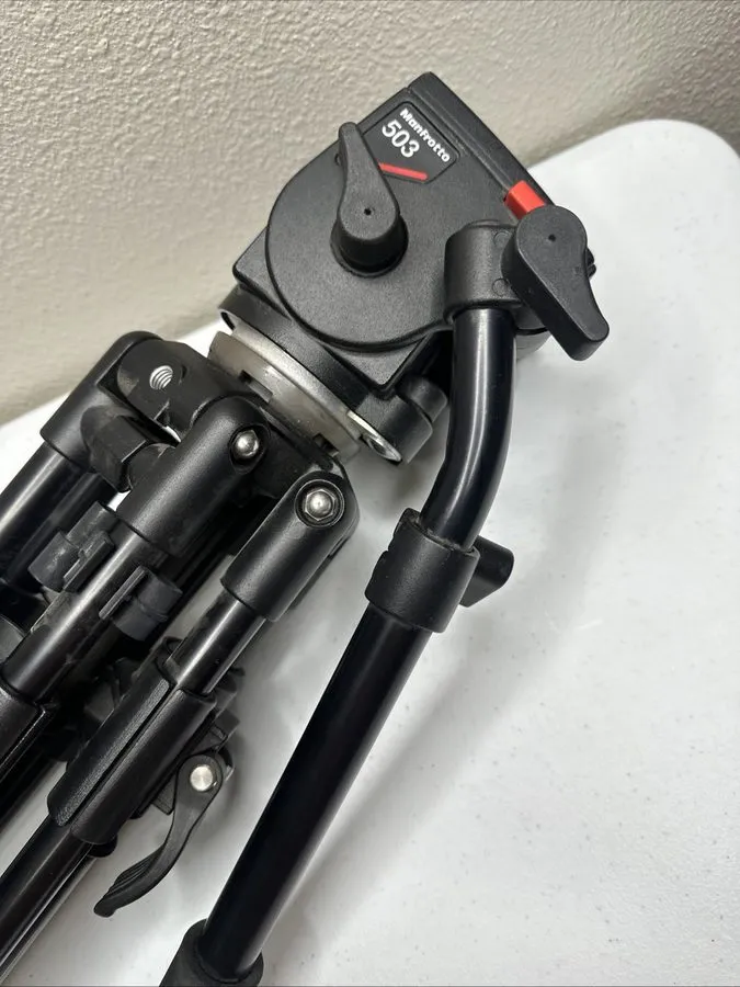 Оборудование видеонаблюдения Manfrotto 503HDV Fluid Head 351MVB2 Tripod & Case