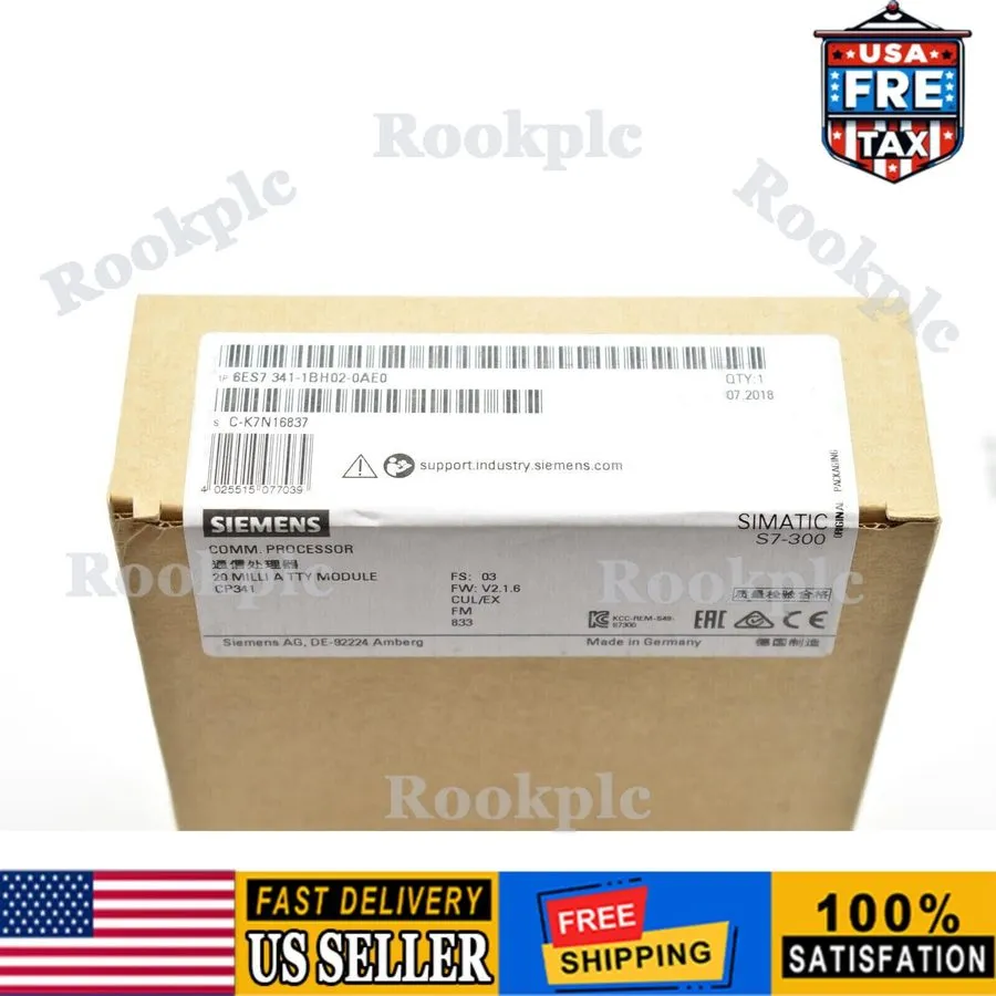 ПЛК Siemens SIMATIC S7-300, CP 341 6ES7341-1BH02-0AE0