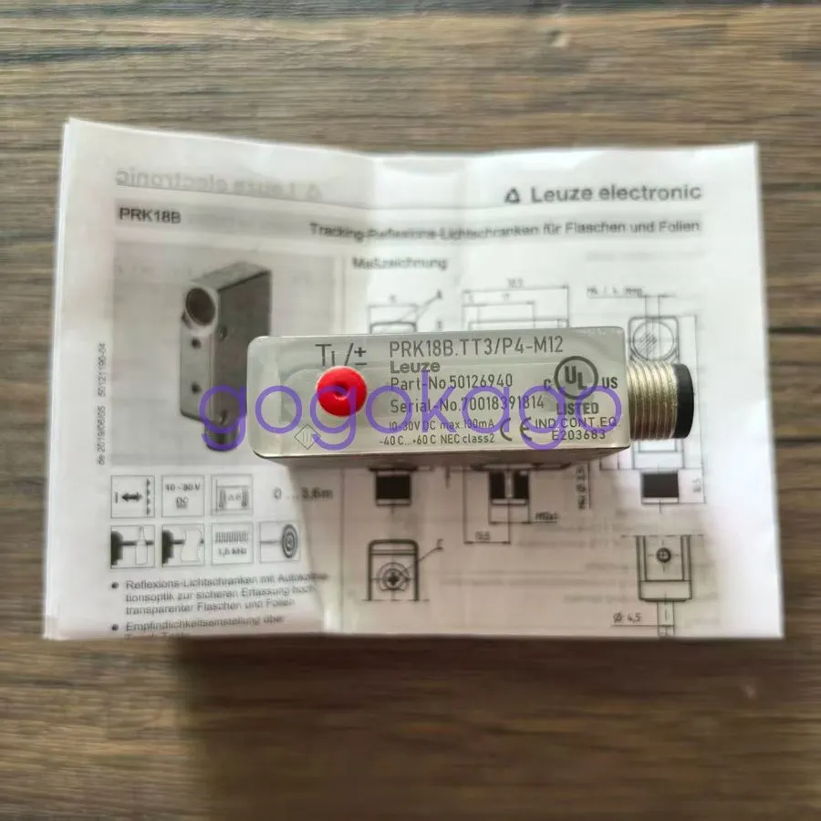 Фотоэлектрический датчик Leuze PRK18B.TT3/P4-M12 50126940 Photoelectric Sensor