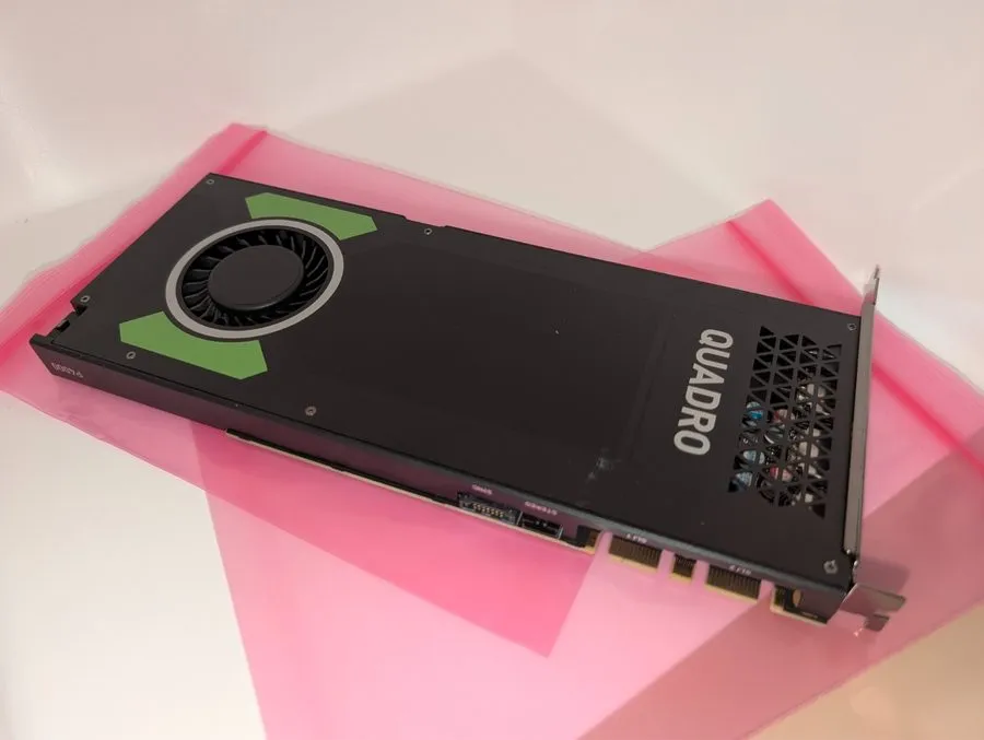 GPU-ускоритель DELL NVIDIA QUADRO P4000 8GB GDDR5 Video Graphics Card 0GN4T7 GN4 — фото лота 1
