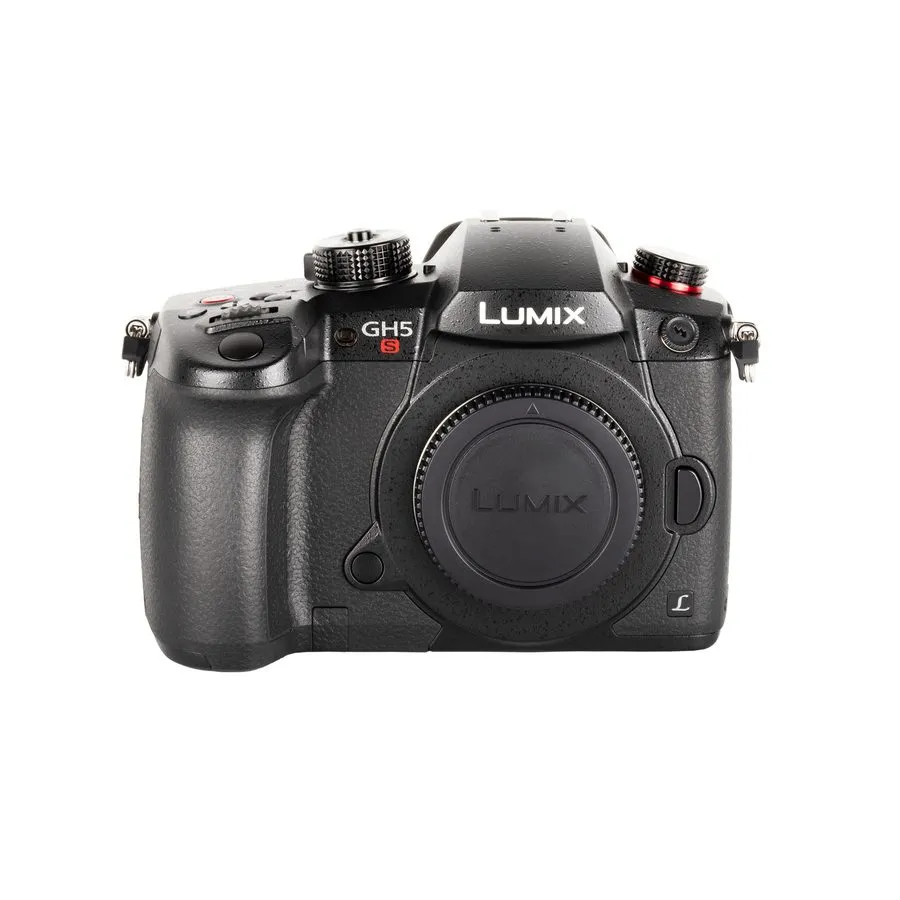 Фотокамера Panasonic Lumix DC-GH5S Mirrorless Digital Camera + 32GB + Flash + Tr — фото лота 1