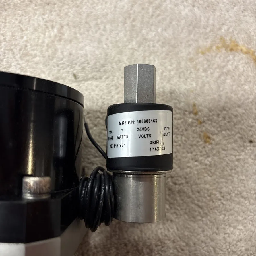 Клапан LK3477 Vaccum Valve mks CV16-K1K1-NCZZ — фото лота 1