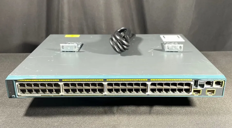 Коммутатор Cisco 2960S 48 Port Gigabit 370W PoE+ Switch, WS-C2960S-48LPD-L