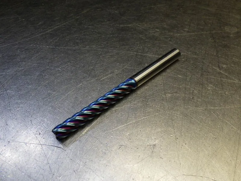 Режущий инструмент Nachi 1/4" 5 Flute Carbide Cr Endmill 1/4" Shank .06" R 41000
