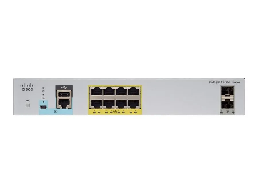 Коммутатор Cisco WS-C2960L-8PS-LL Switch
