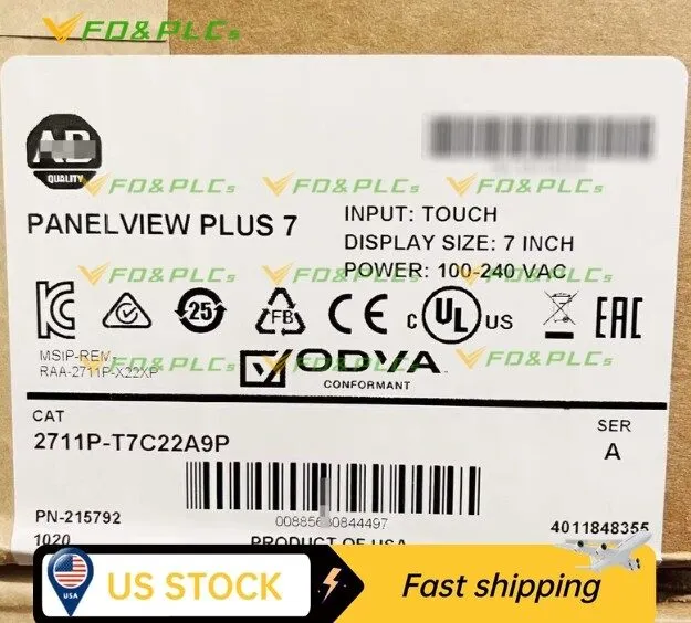 Панель оператора 2711P-T7C22A9P ALLEN BRADLEY HMI PanelView Plus 7 Graphic Termi