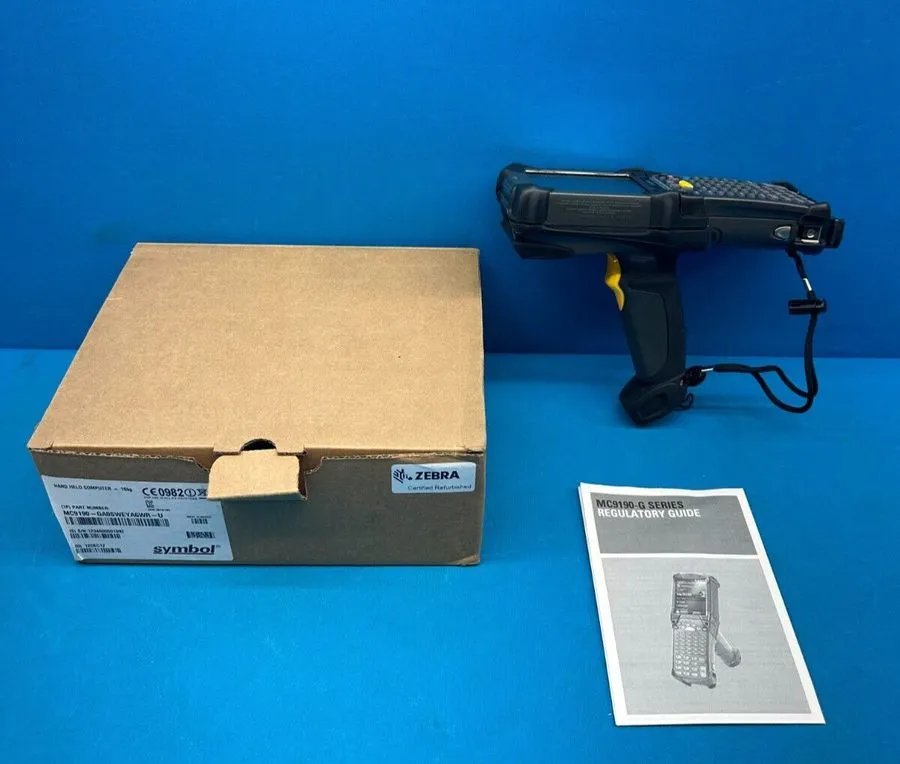 Сканер штрих-кода SYMBOL MC9190-GA0SWEYA6WR Laser Scanner Windows CE 6.0 WiFi Al