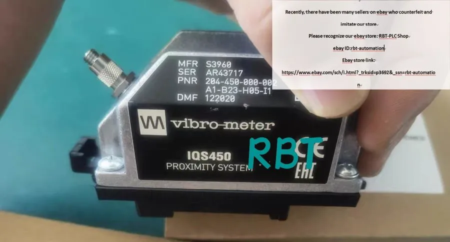 Датчик приближения 204-450-000-002 IQS450 Vibro-Meter Proximity Switch Signal Co