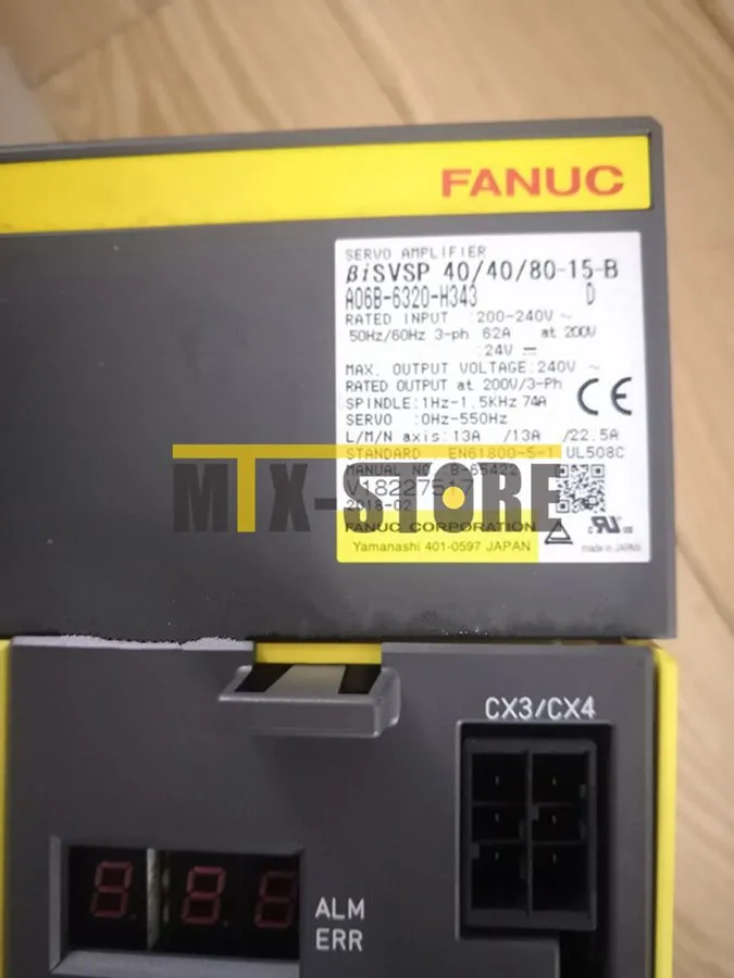 Сервоусилитель FANUC A06B-6320-H343 Servo Drive — фото лота 1