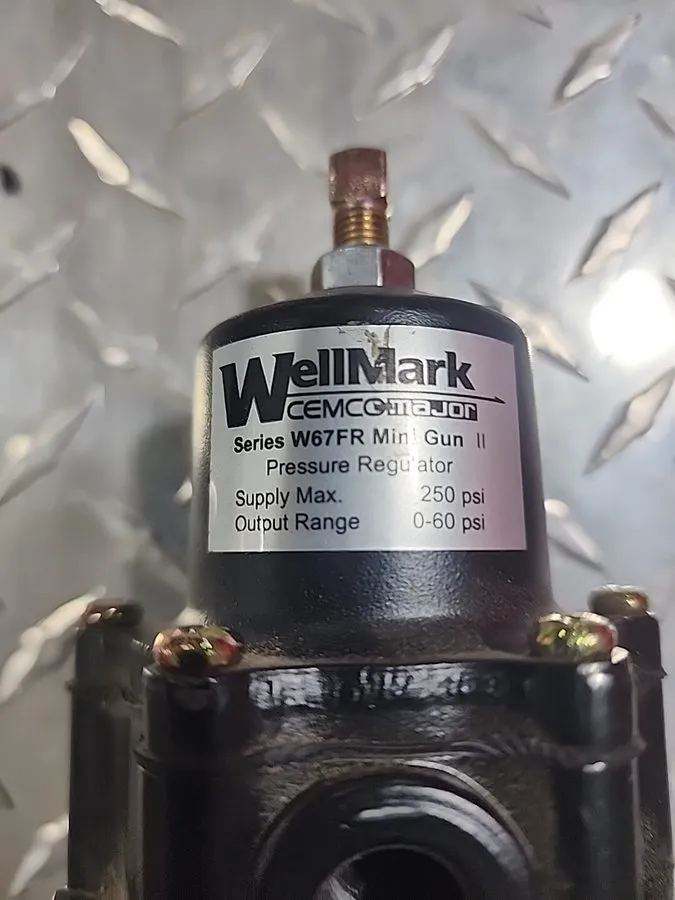 Трубопроводная арматура WELLMARK MINI GUN ii PRESSURE REGULATOR W67R125Q 40908 — фото лота 1