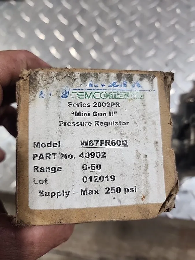 Трубопроводная арматура WELLMARK MINI GUN ii PRESSURE REGULATOR W67R125Q 40908 — фото лота 2