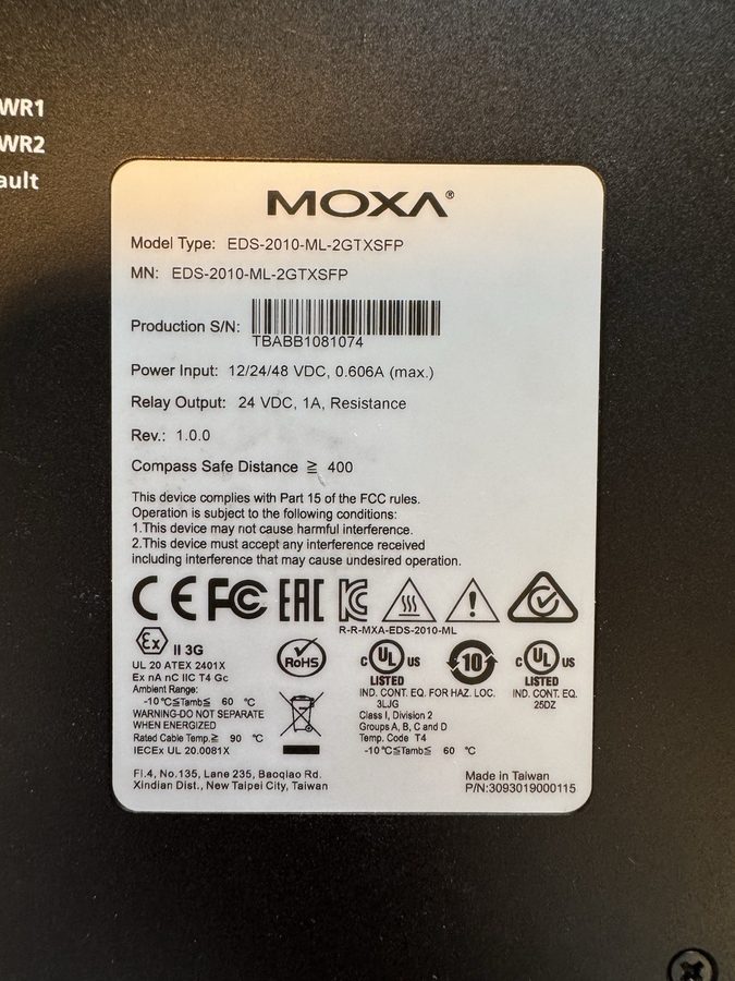 Фото лота EDS-2010-ML-2GTXSFP от продавца №73973