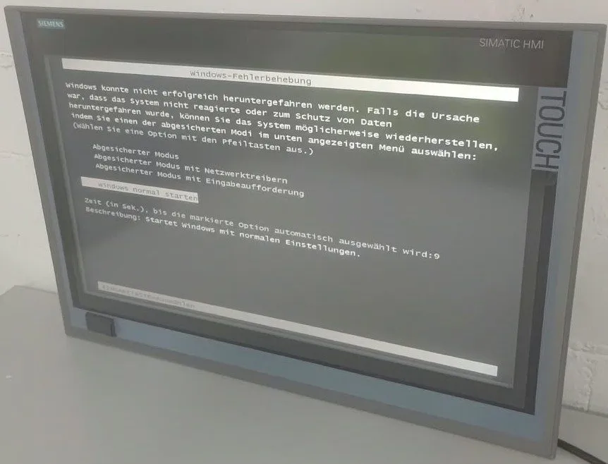 Промышленный компьютер SIEMENS 6AV7241‑7EB18‑0FA0 SIMATIC IPC477E Touch Panel HM — фото лота 1