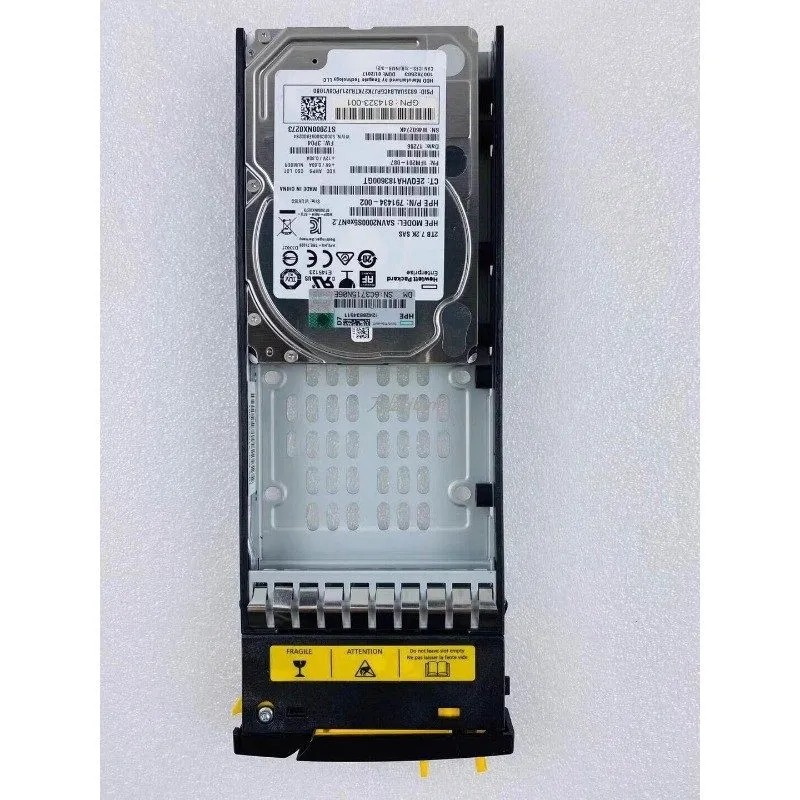 Сервер HPE 2TB 814668-001 M0S92B 3PAR 8000 7.2K RPM SAS 6Gb 3.5" SERVER HDD Hard — фото лота 1