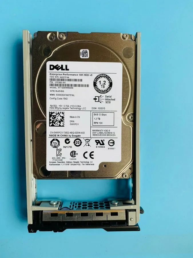 Жёсткий диск Dell 400-AJPD 12Gb/s 1.2TB 10K SAS 2.5" Gen13 Hard Drive