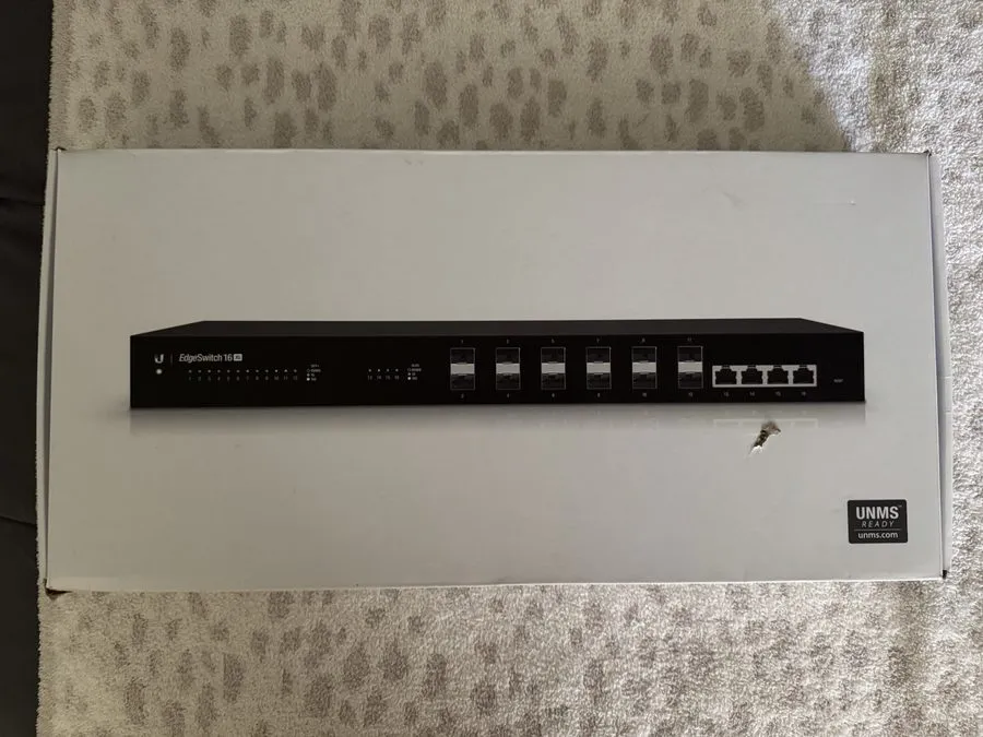 Коммутатор Ubiquiti EdgeSwitch 16 XG ES-16-XG 16-Port 10G Managed Aggregation Sw