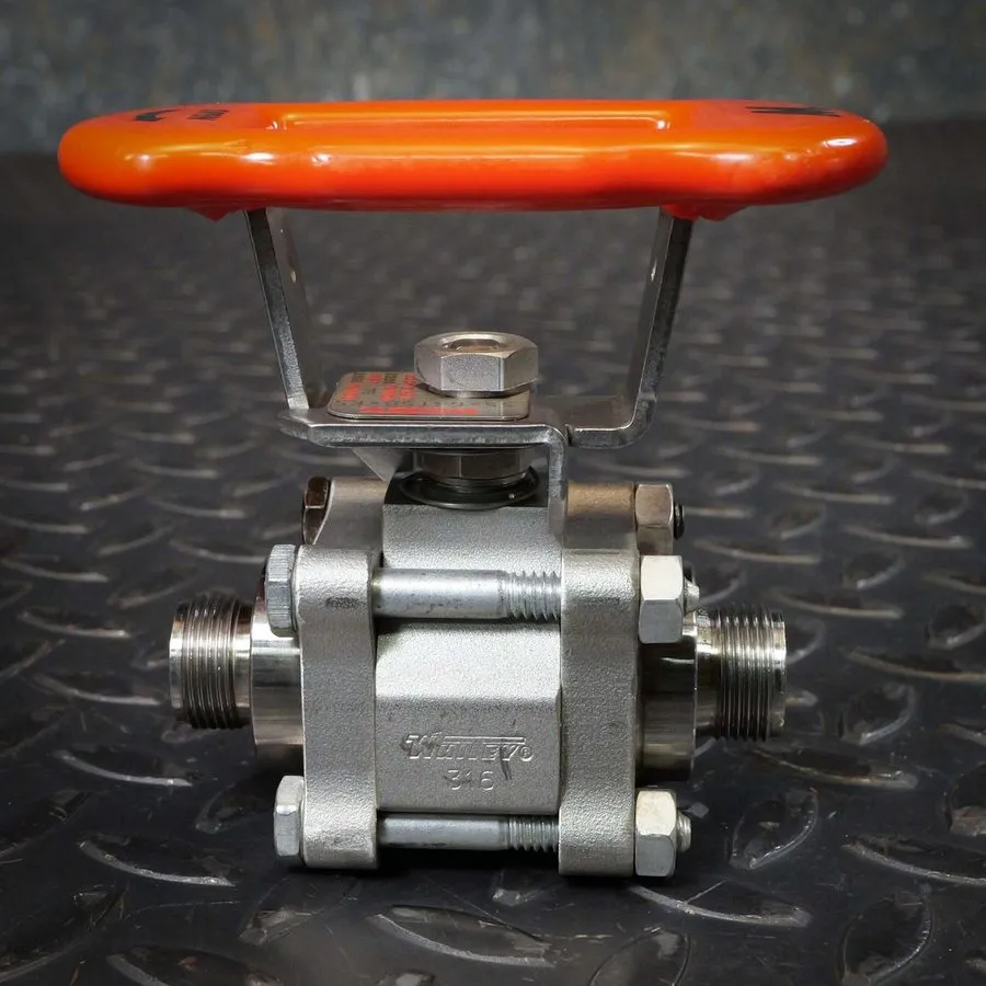 Клапан Whitey Swagelok SS-63TS8-KS Stainless Steel 1/2 in Ball Valve — фото лота 1