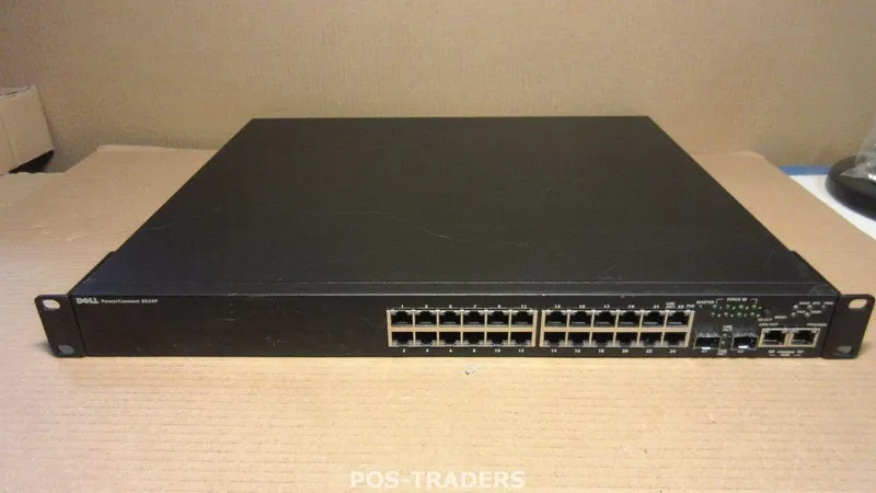 Коммутатор DELL POWERCONNECT 3524P K690K 24 PORT 10/100 POE ETHERNET SWITCH