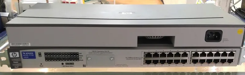 Коммутатор HP Procurve Model 2124 J4868A 24 port 10/100 Ethernet Switch