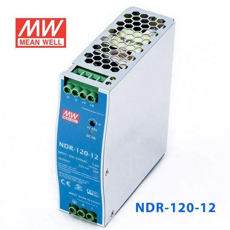 Блок питания Mean Well NDR-120-12 Switching Power Supply DIN Rail Type 120W 12V 