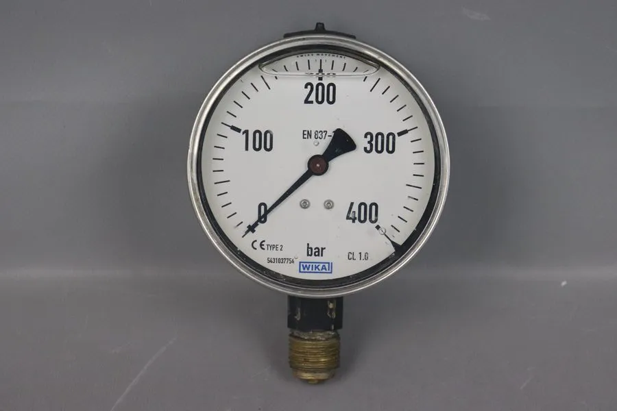 Трубопроводная арматура WIKA Parker P6G-DRA1V10 Pressure Gauge EN837-1