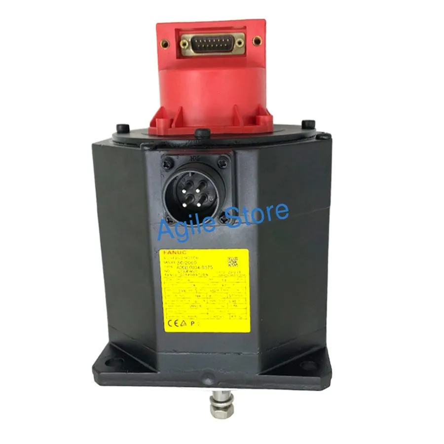 Серводвигатель FANUC A06B-0034-B575 beta6/2000 AC Servo Motor 0.9kW 6Nm 2000rpm 