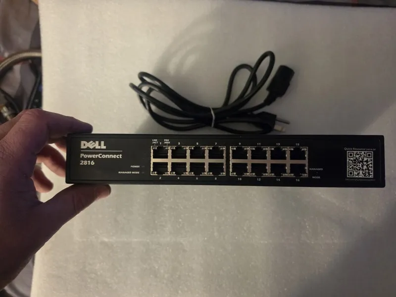 Коммутатор Dell PowerConnect 2816 16 Port Gigabit Ethernet Managed Switch BNIB