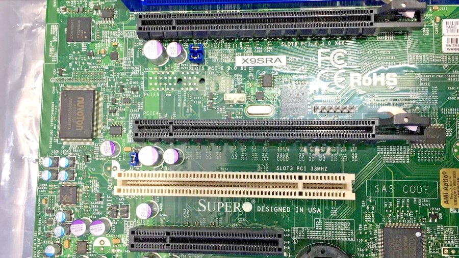 Материнская плата ✅ SUPER Supermicro X9SRA motherboard